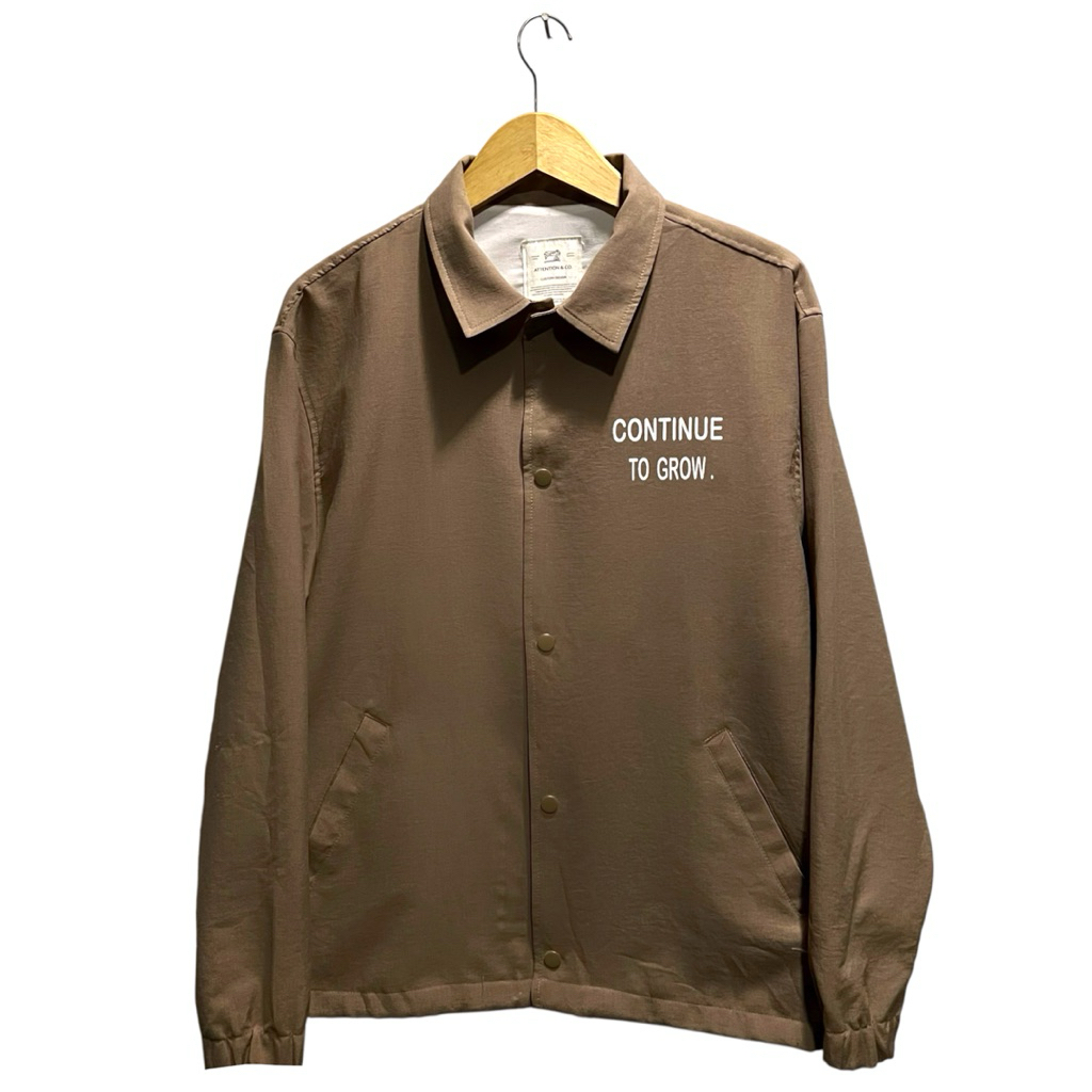 Attention Jacket Korean Brown Original