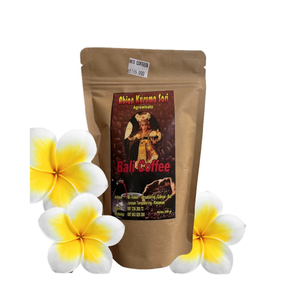 

AKS Bali coffe/original Bali Coffe by Abian Kusuma Sari Coffe Plantation 250gr