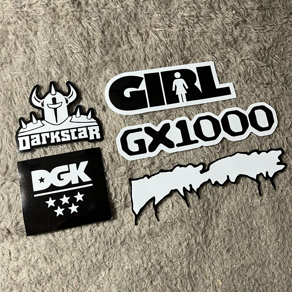

STICKERPACK BRAND | GX1000 DGK DARKSTAR | STIKER HELM STIKER TUMBLER STIKER HP