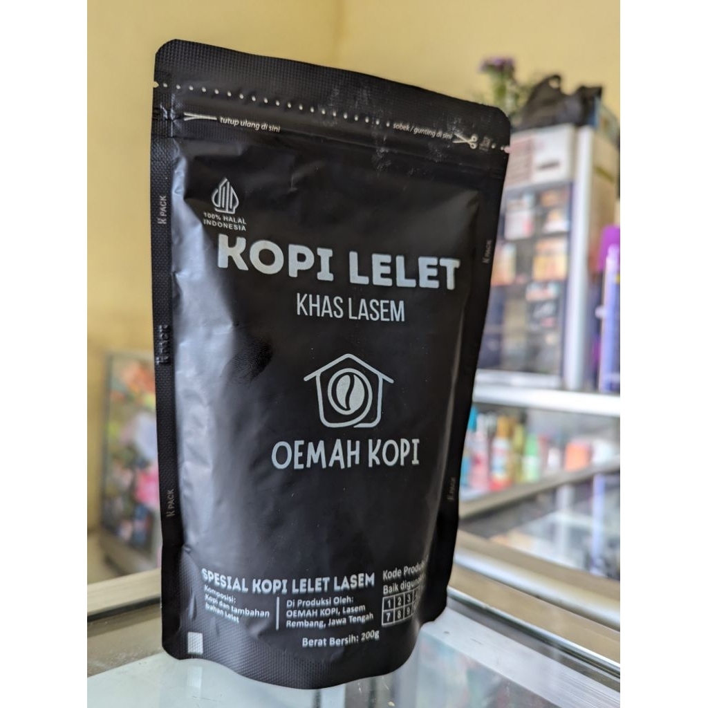 

kopi lelet khas Lasem/ omah kopi