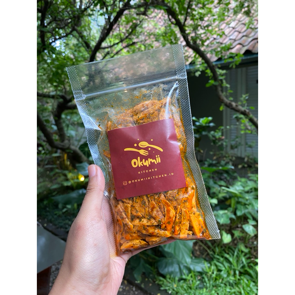 

Basreng Ikan 135g Bumbu Pedas Daun Jeruk