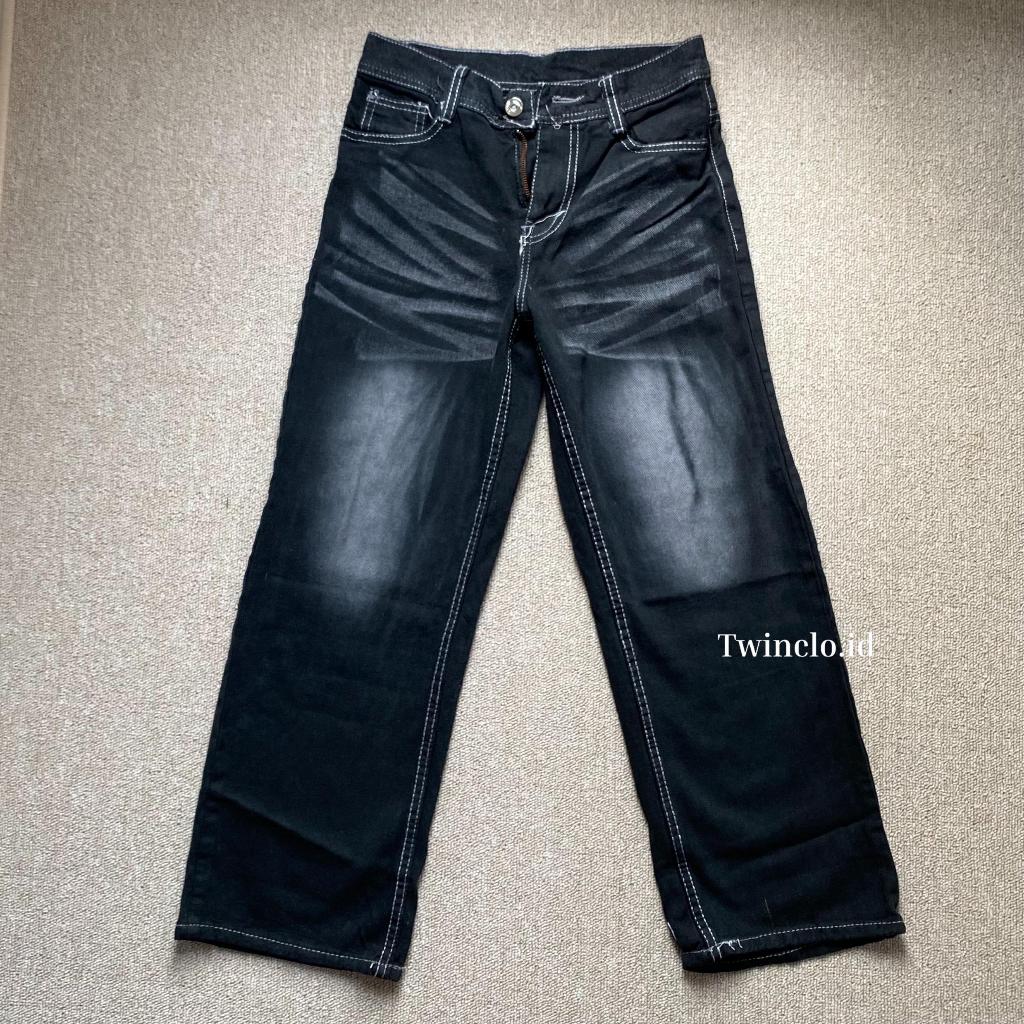 Celana Jeans Gombrong anak_Jeans skena anak laki-laki_Jeans anak laki-laki_jeans tanggung