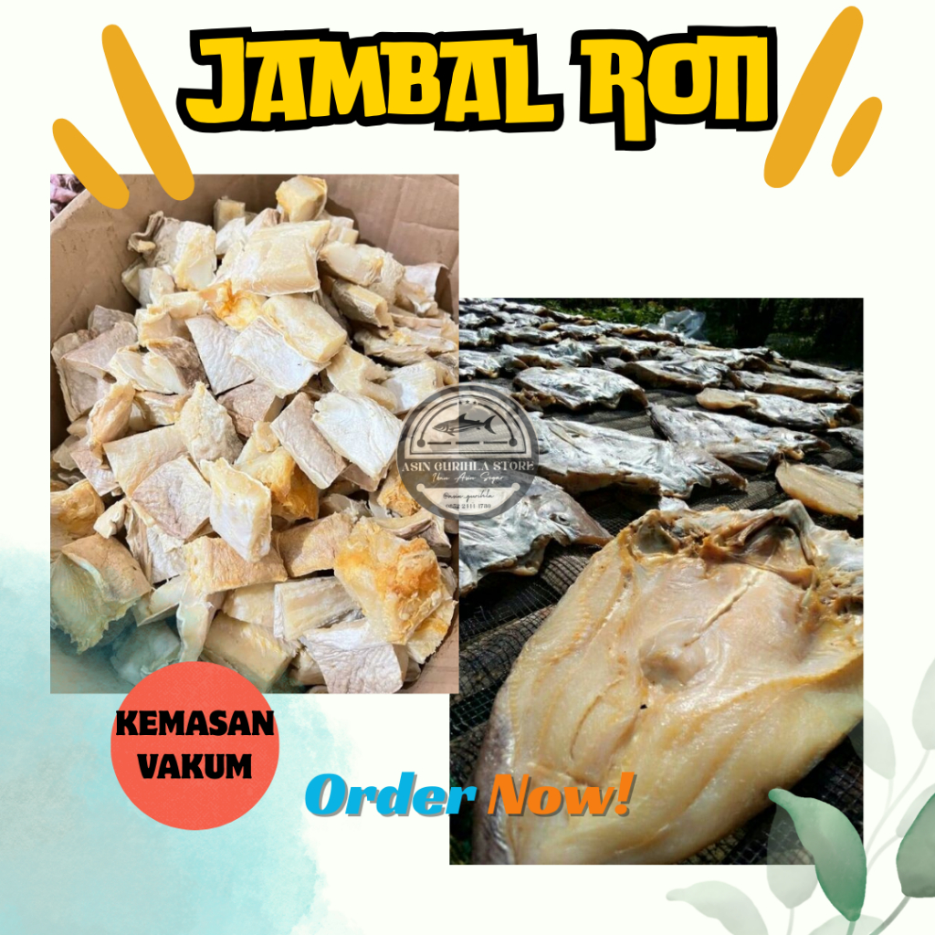 

Ikan Asin Jambal Roti Kemasan Vakum 250gr - 500gr