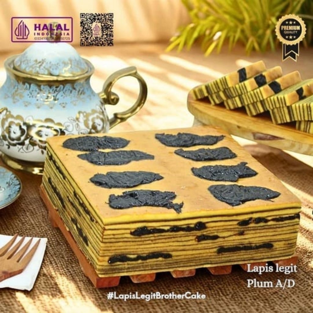 

LAPIS LEGIT PRUNES SUPER WISMAN A/D (atas dalam) ukuran 20x20cm