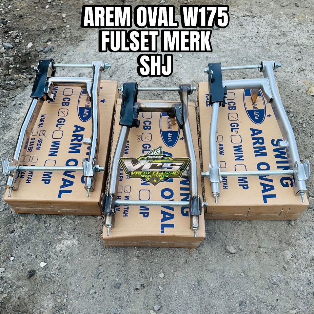 arem OVAL W175 fullset  pnp GL100 merk SHJ tebal swing arem OVAL W175 PNP GL100