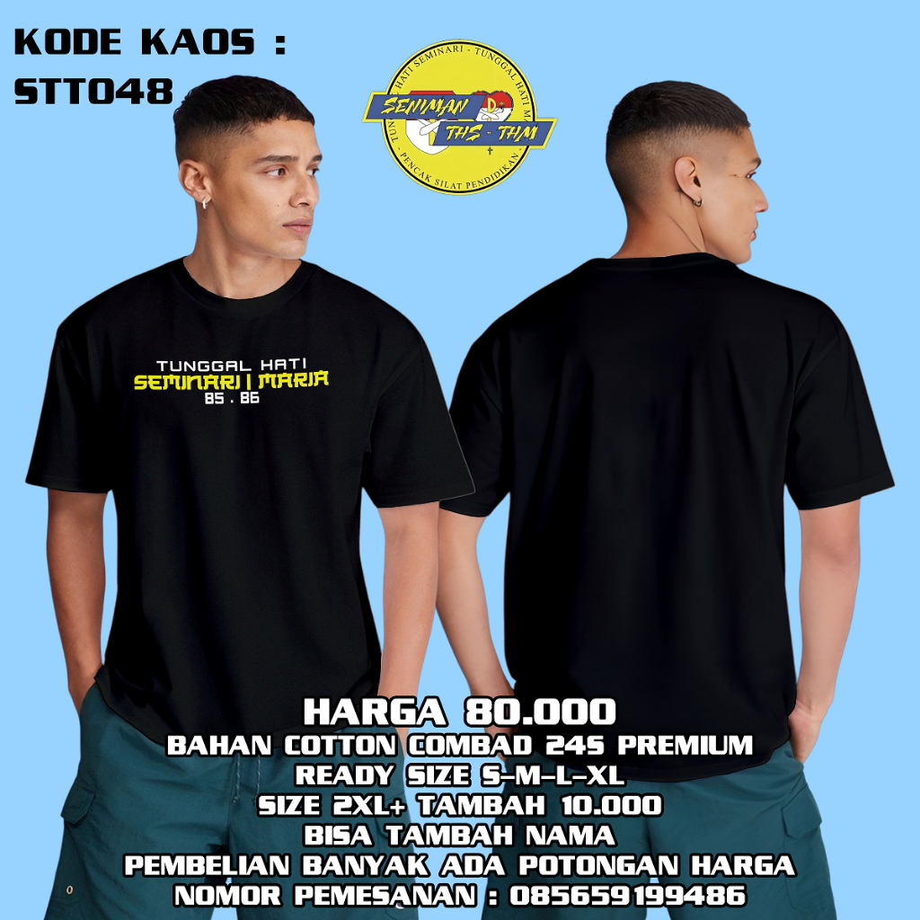 Seniman THS THM || STT048 Kaos Katun Unisex