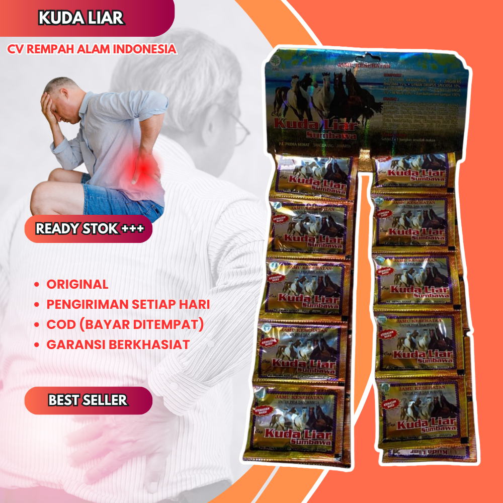 

Kapsul Asam Urat Cap Kuda Liar Sumbawa 20 Sachet Original