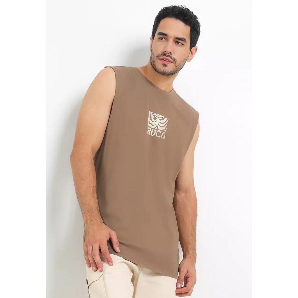 kaos singlet RVCA fronds muscle original