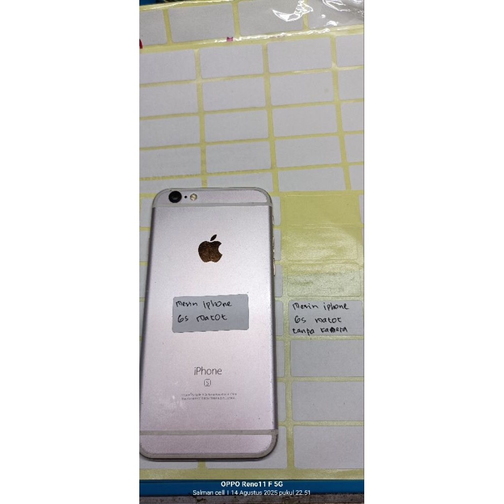 mesin iphone 6s matot..mesin utuh