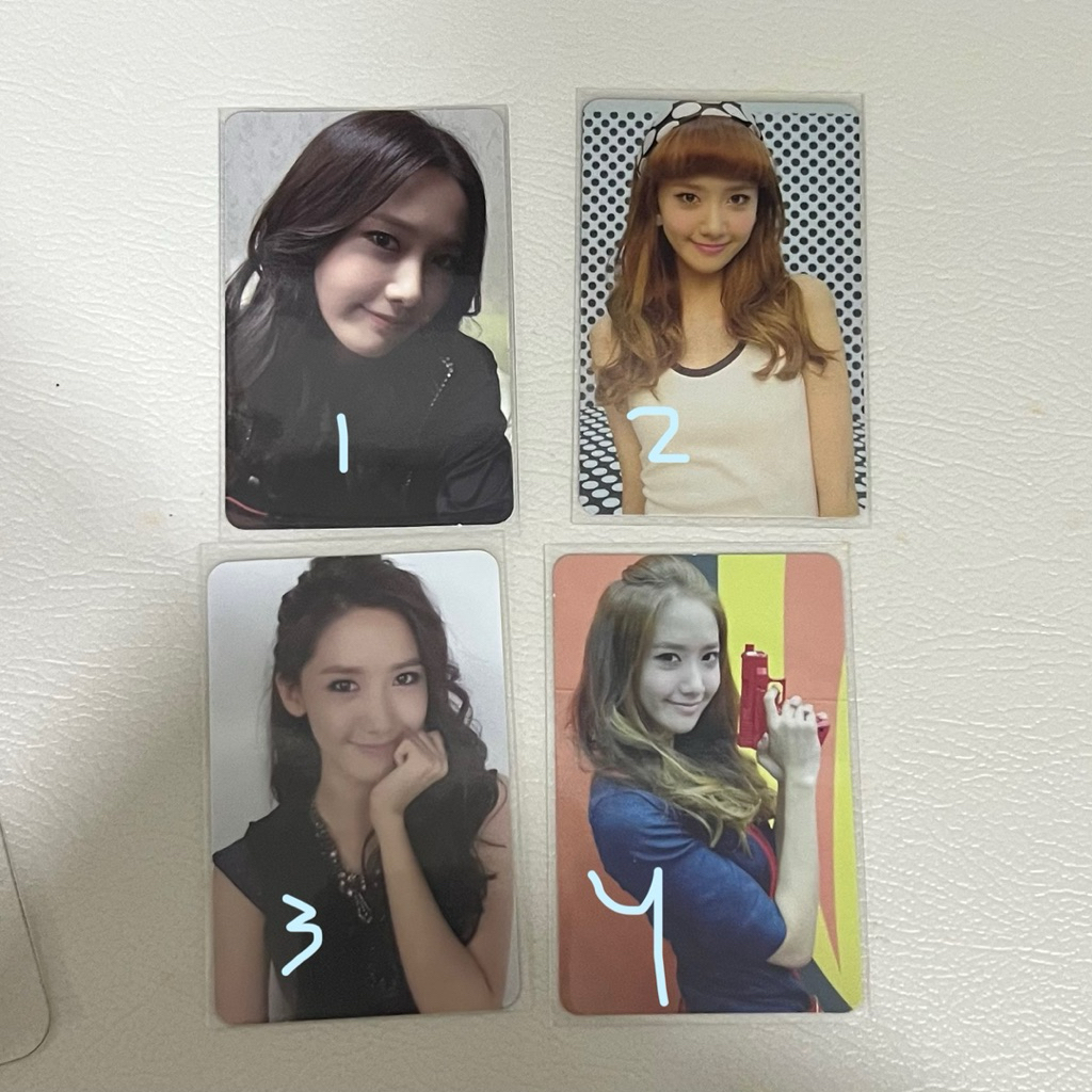 YOONA SNSD old rare pc photocard official good condition no defect