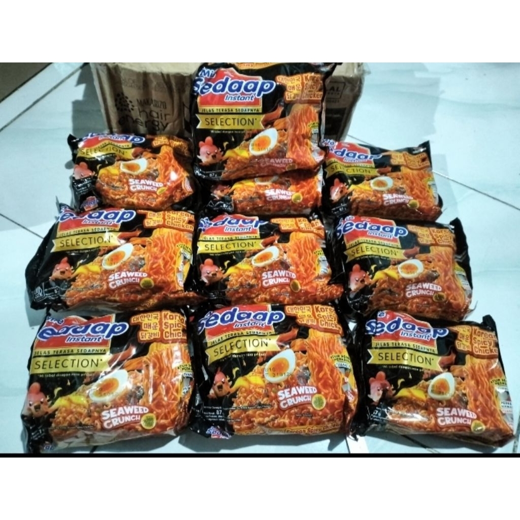 

Mie instan sedap Korean spicy chicken 87g