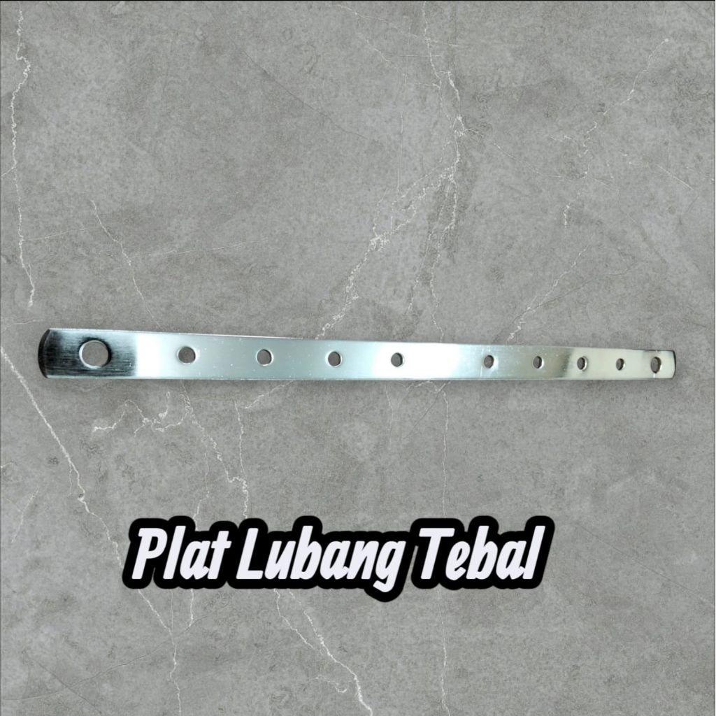 Plat besi lubang tebal serba guna