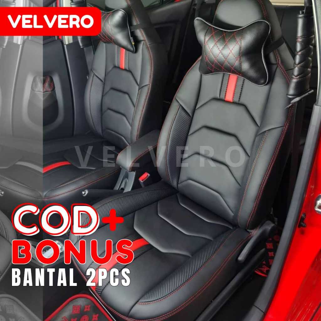 Sarung Jok Mobil Ayla Full Set Cover