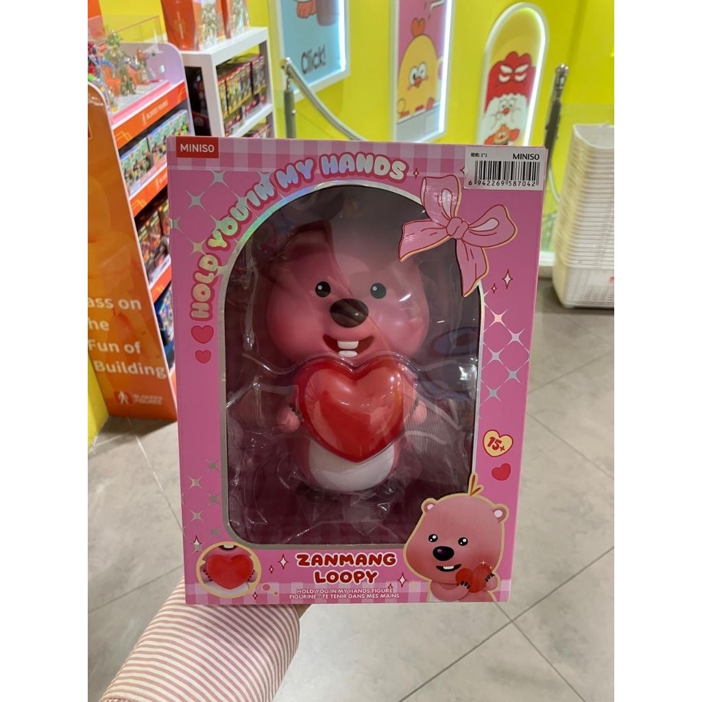 Miniso x Loopy Figure Zanmang Loopy Hold You In My Hands LED Collections