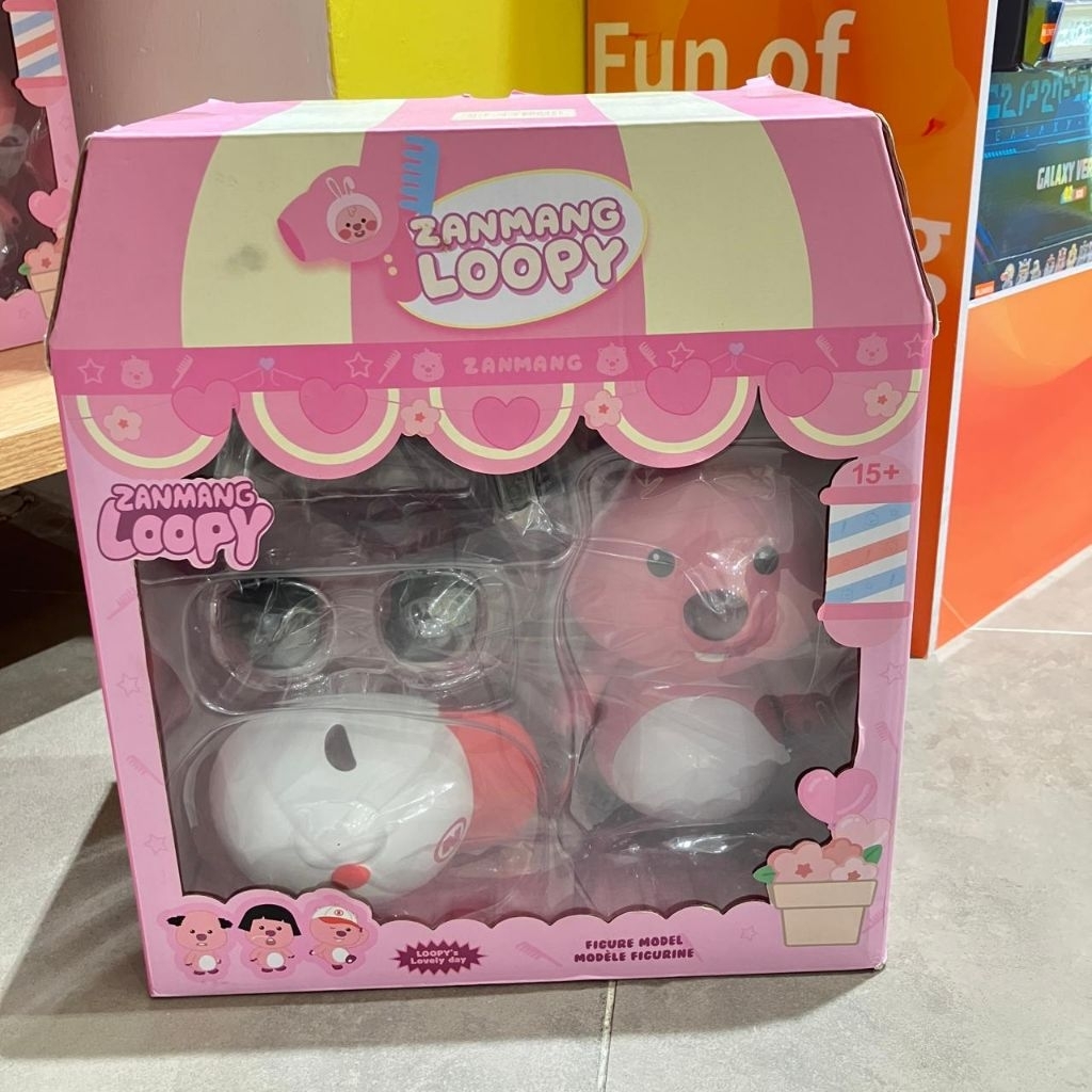 Miniso x Loopy Zanmang Loopy Styling House Figure Collections