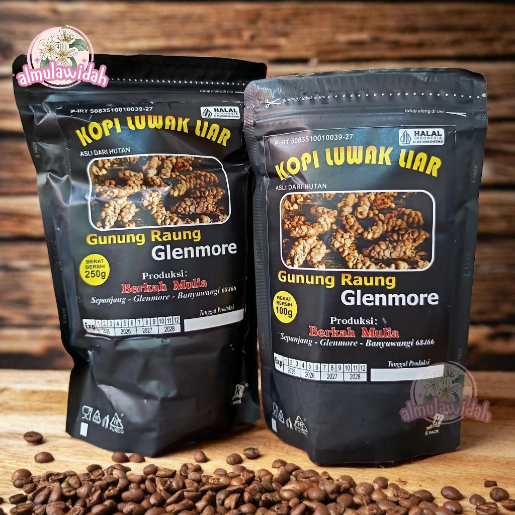 

Kopi Luwak Liar Gunung Raung Berkah Mulia