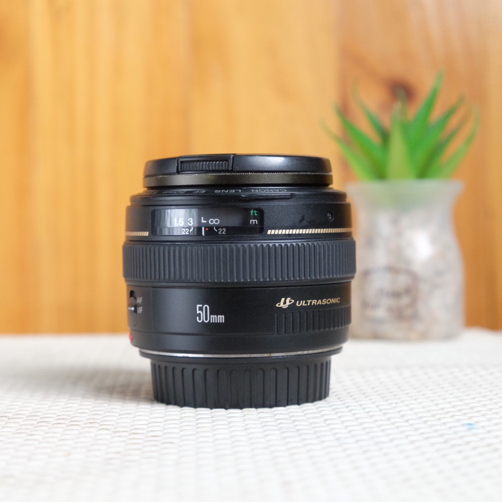 CANON EF 50mm f/1.4 USM Nominus Second Berkualitas