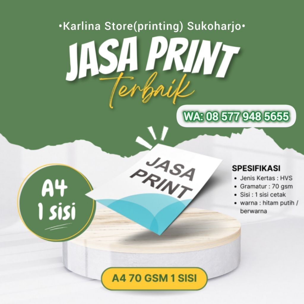

Jasa Print Dokumen, dan lain lain