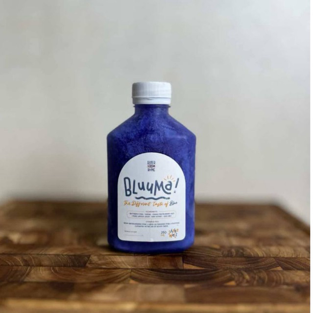 

Bluuma Butterfly Pea Milk On The Go Drink | Susu Telang Madu Lemon by Better From Home