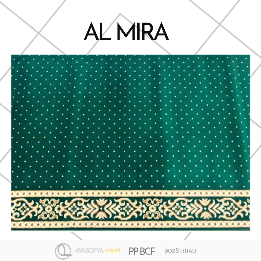 Karpet Masjid Almira Roll Meteran Tebal 10mm Lebar 120cm – Motif Elegan untuk Masjid & Mushola