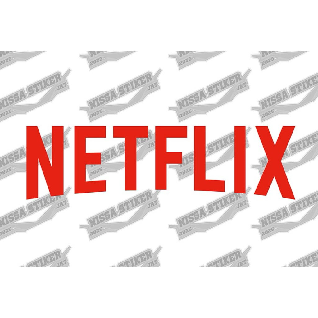 

Stiker cutting Netflix stiker murah berkualitas