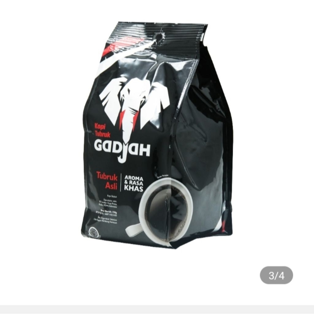 

gadjah kopi tubruk asli instan 138gr