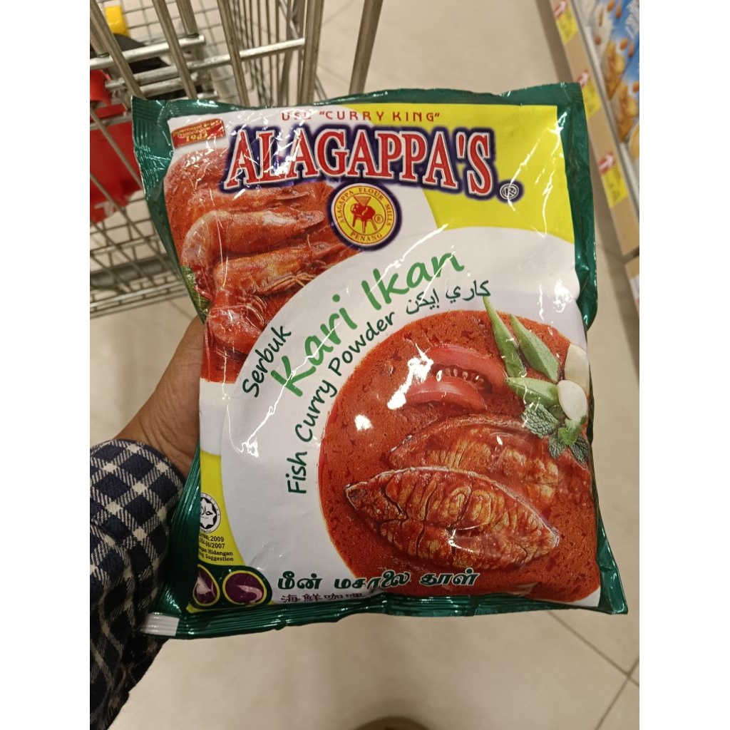 

alagappas fish curry powder 250gr kari ikan bubuk