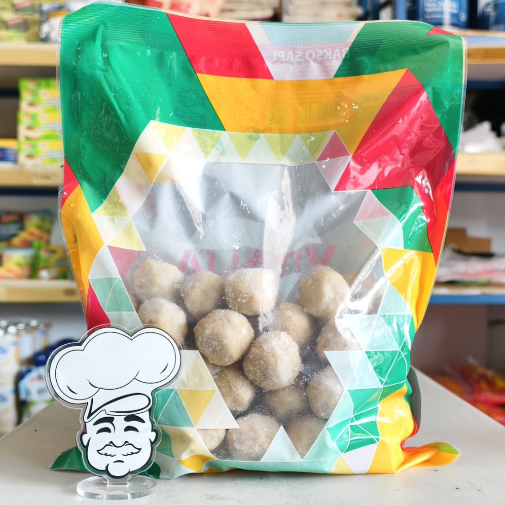 

Vitalia Bakso Sapi 640Gr / Bakso Sapi Vitalia 640Gr / Meatball Beef Vitalia 640Gr