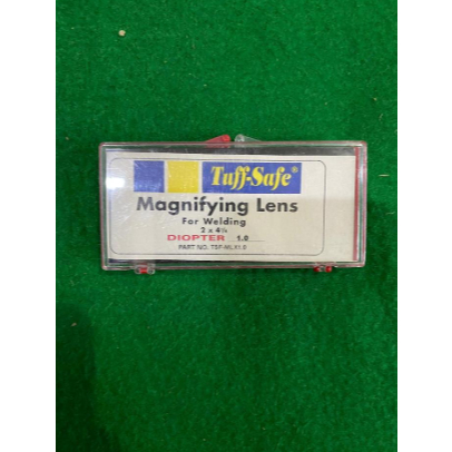 Tuff Safe Manifying Lens For Welding 2" x 4 1/4"