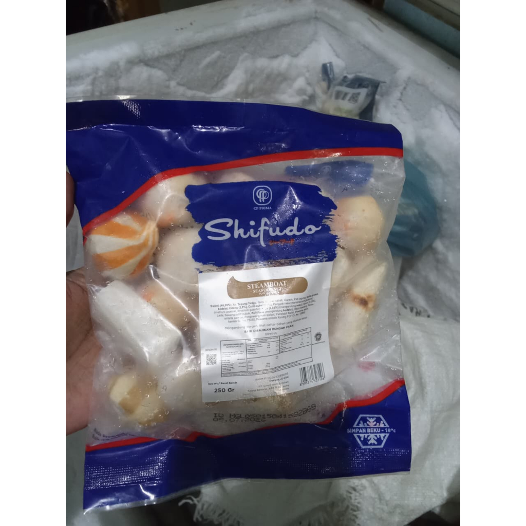 

Shifudo Steamboat 250gr / Steamboat Olahan Ikan