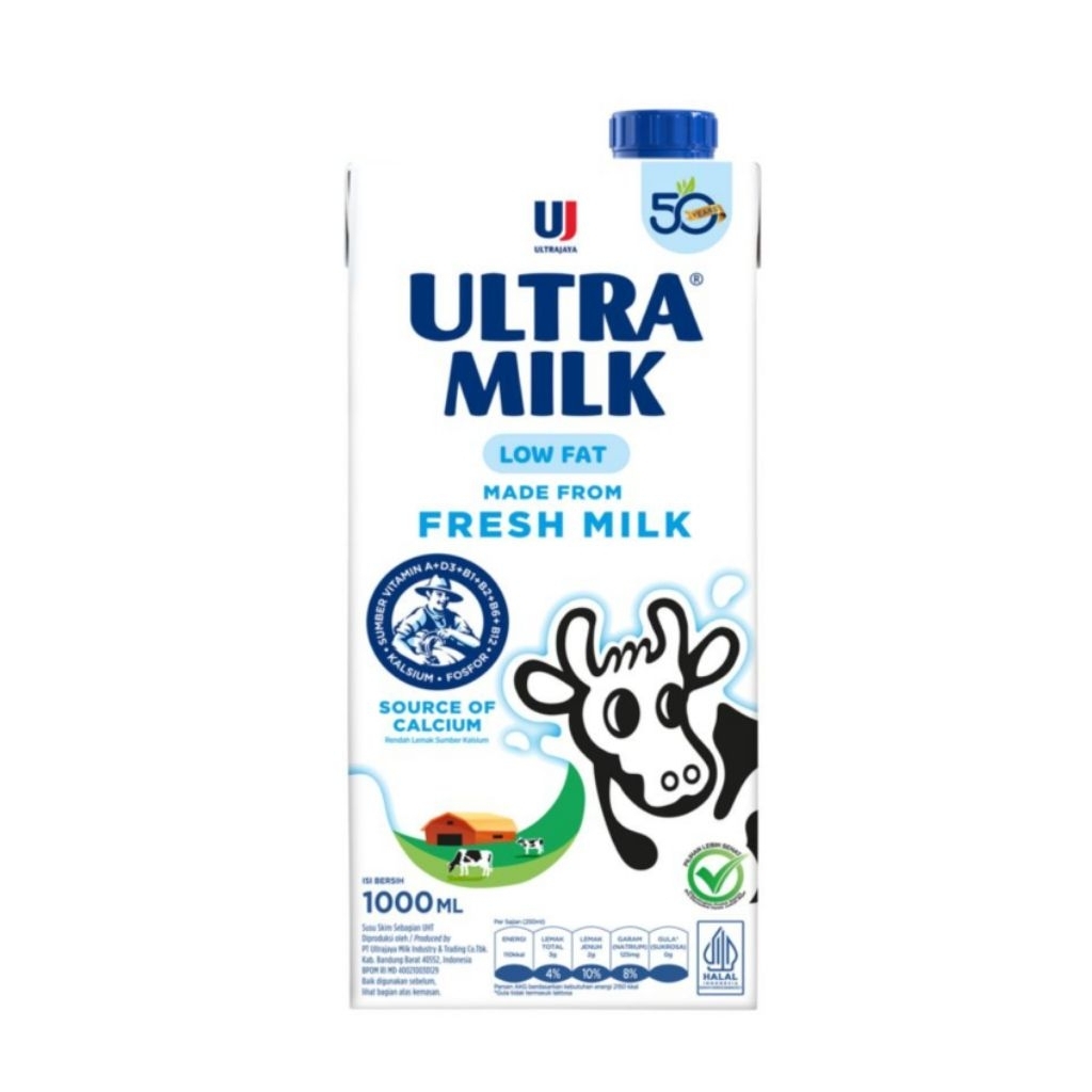 

Ultra Milk Low Fat 1L