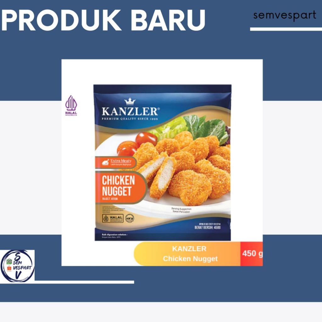 

KANZLER Chicken Nugget 450 gr