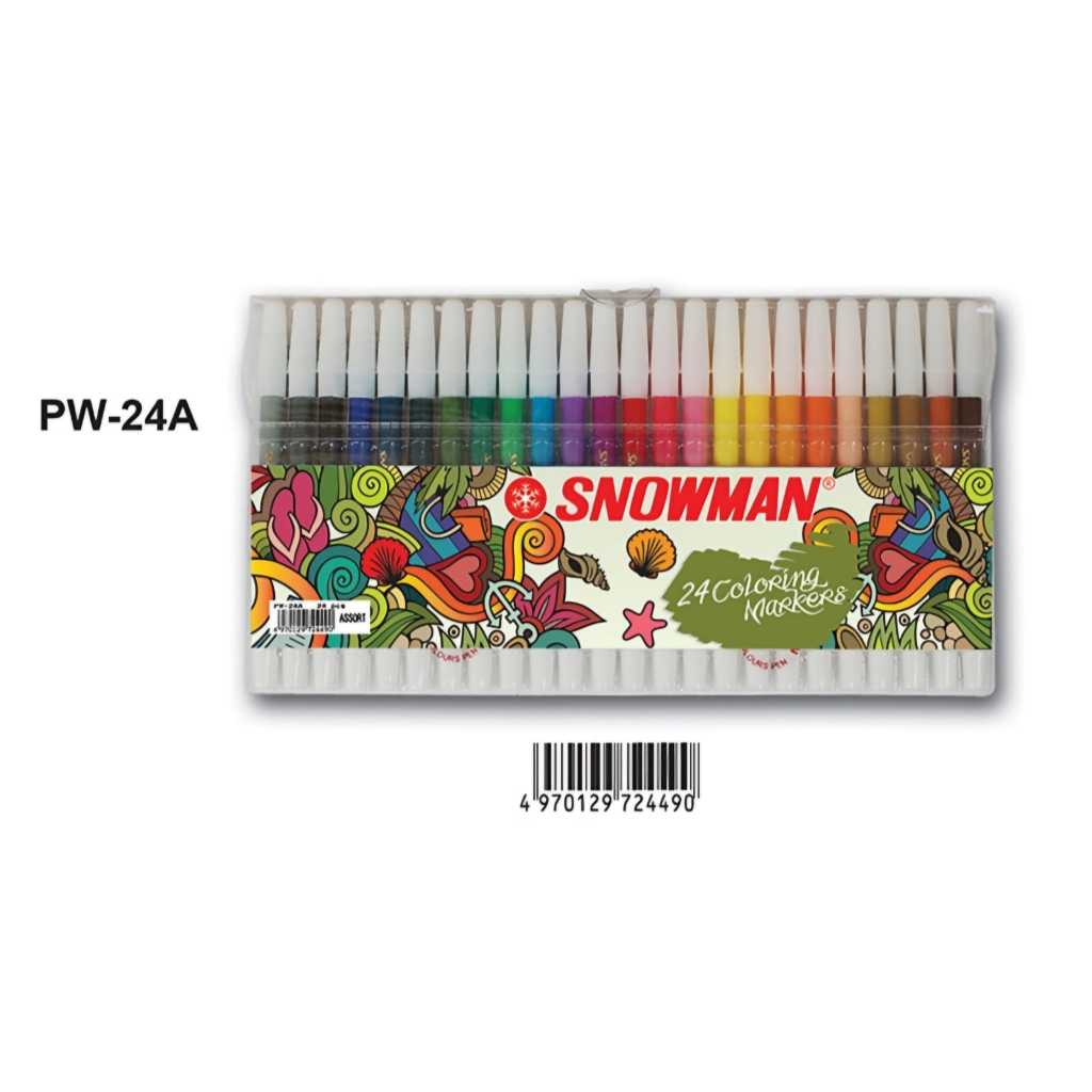 

SPIDOL 24 WARNA SNOWMAN