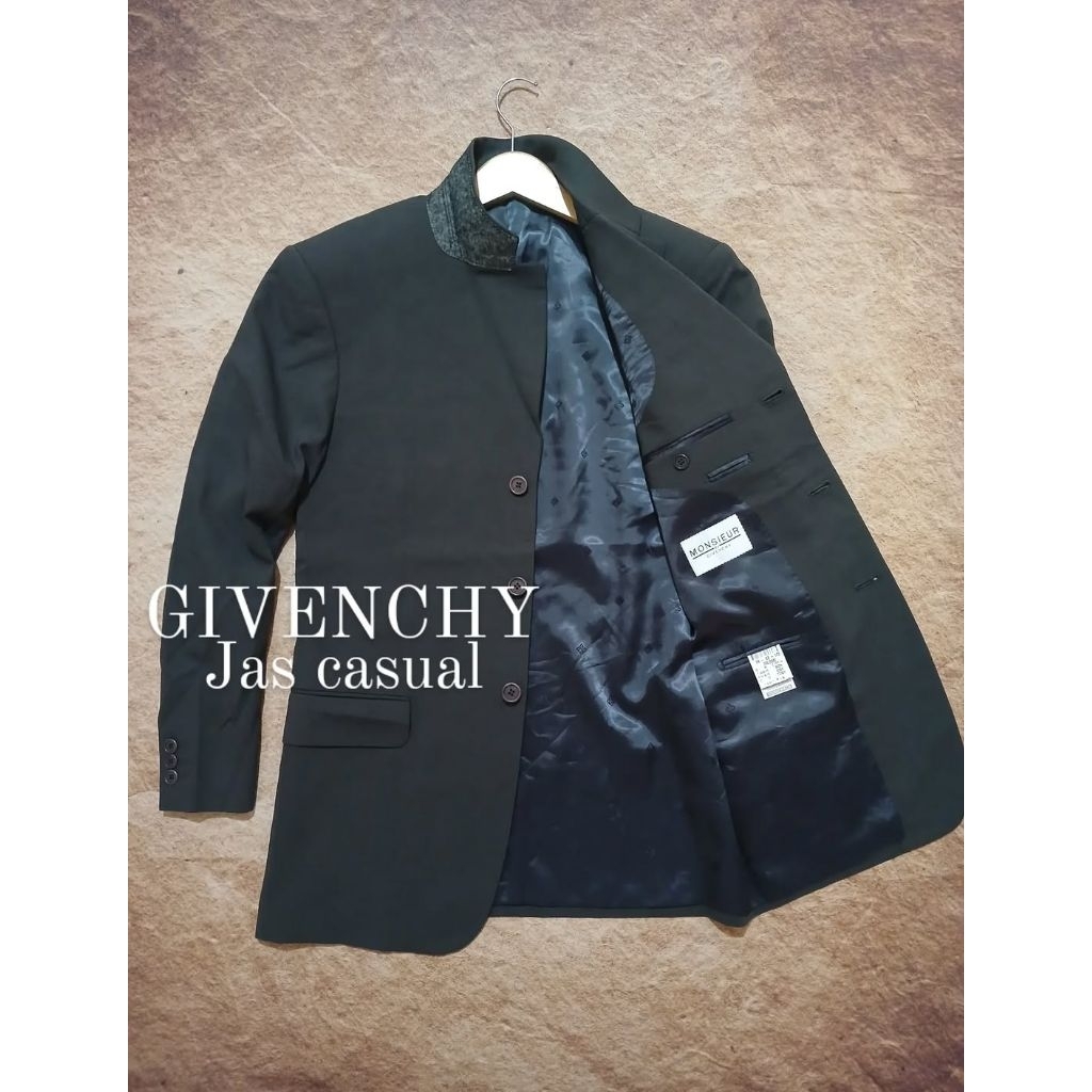 Jaz blazer casual luxury GIVENCHY second/bekas/preloved