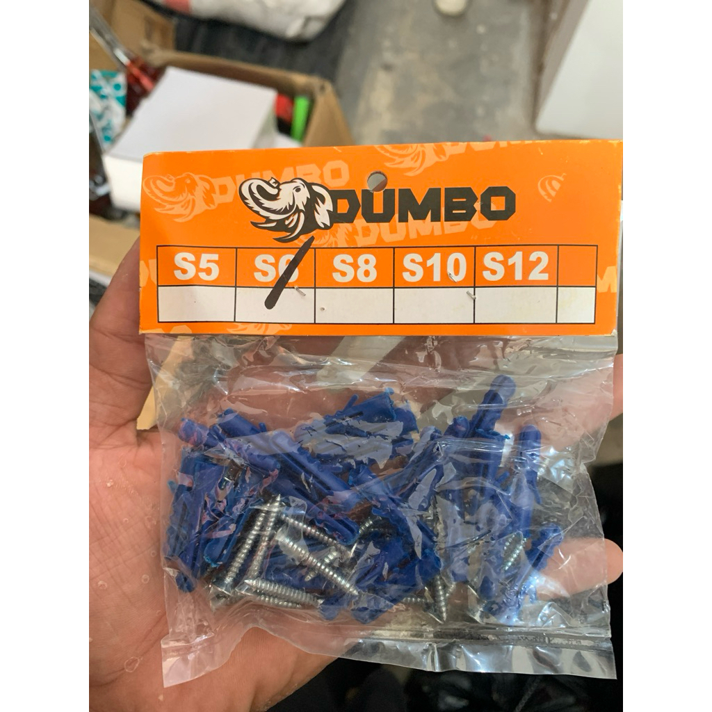 Skrup dan Fisher S6 isi 25Pcs Murah dan Berkualitas