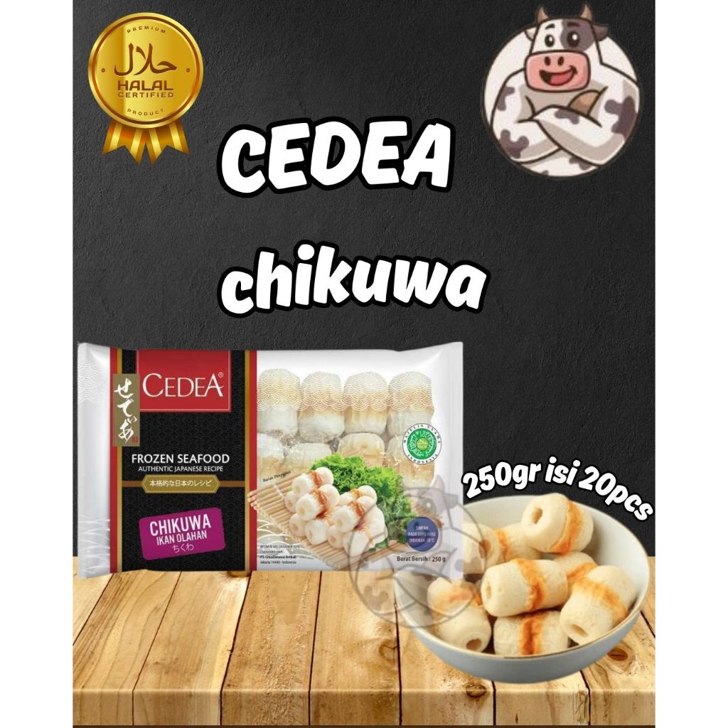 

CEDEA CHIKUWA IKAN OLAHAN 250GR ISI 20PCS