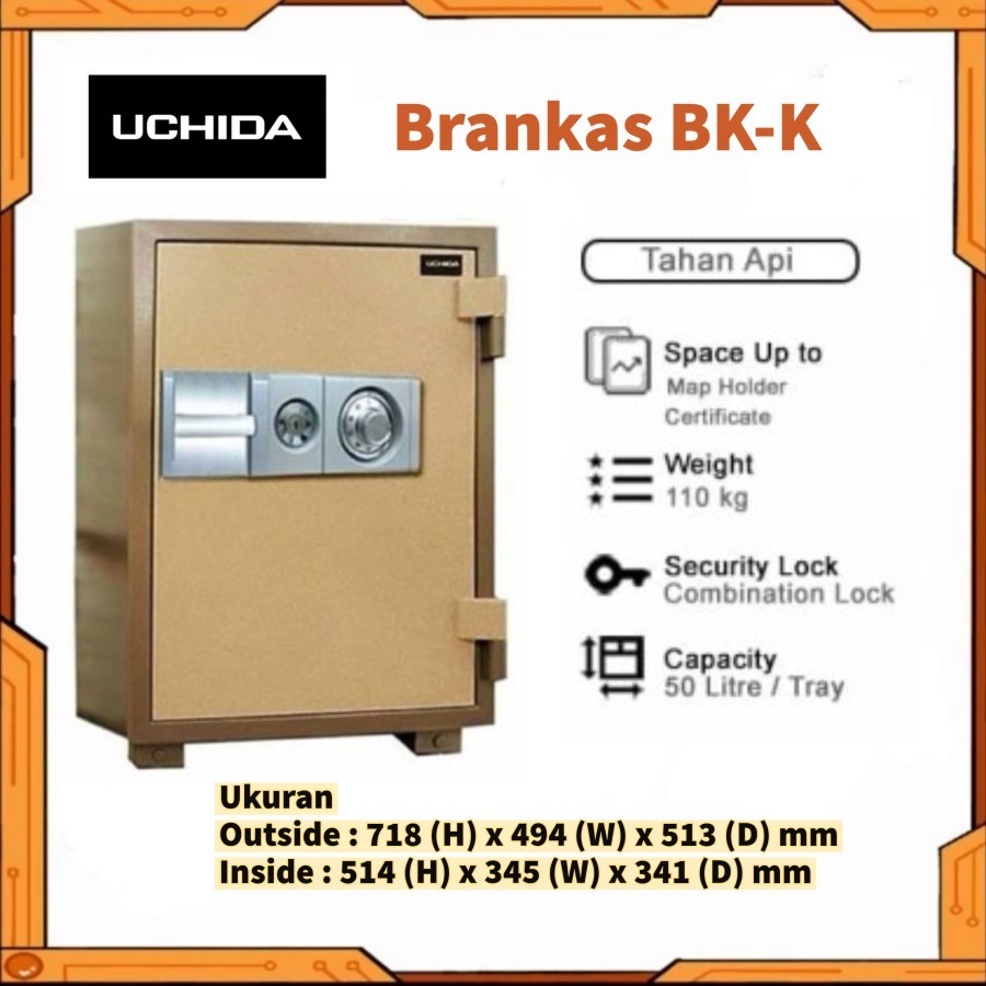 brankas Uchida BK-K Uchida BKK