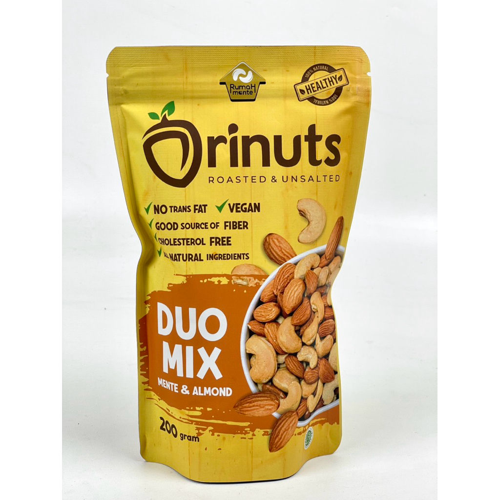 

ORINUTS DUO MIX 200GR MIX NUTS (READY TO EAT PREMIUM QUALITY)