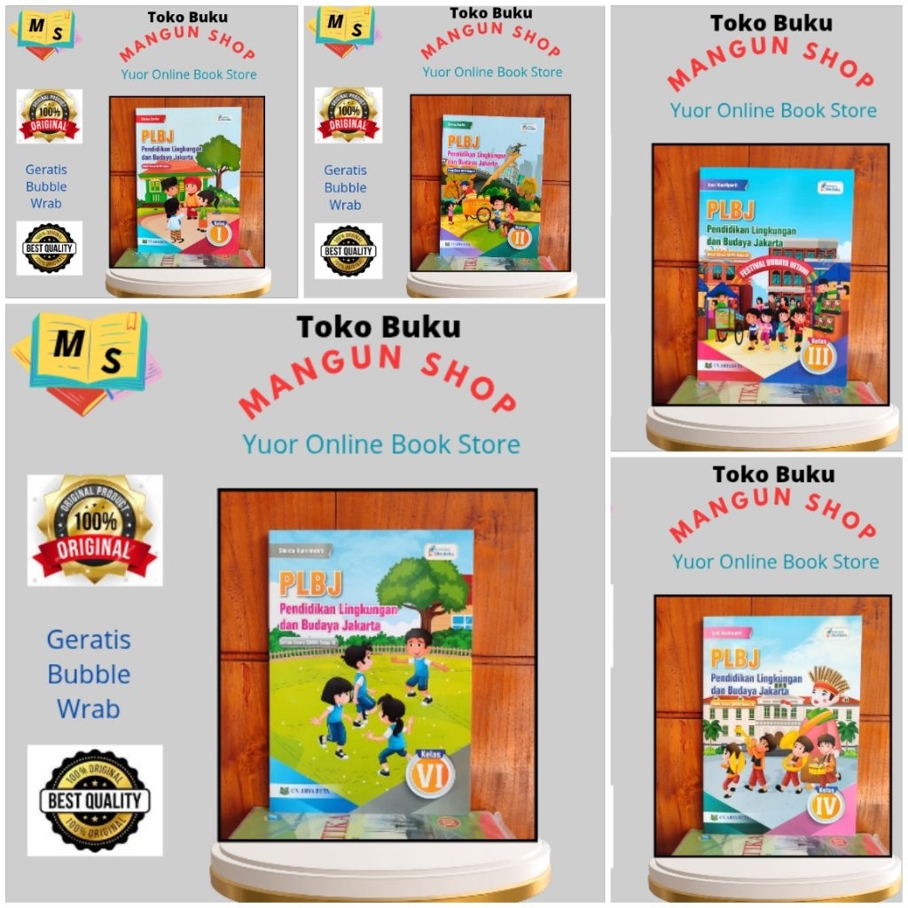 PLBJ SD Kelas 1,2,3,4,5,6 SD/Mi Kurikulum Merdeka (Arya Duta)