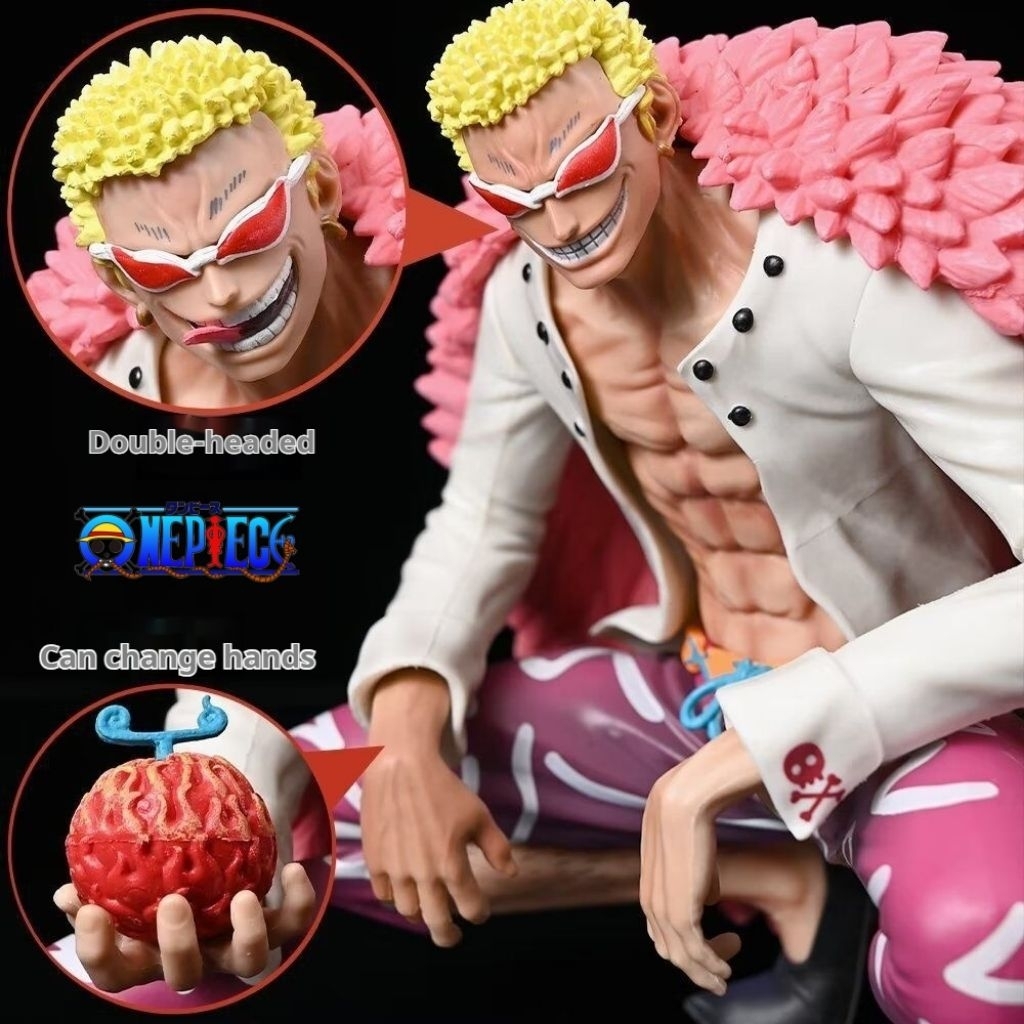 anime one piece figure GK donquixote doflamingo action figure