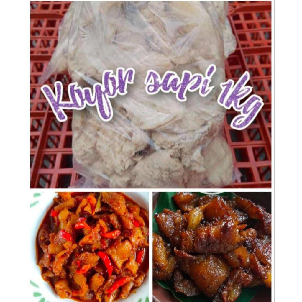 

koyor sapi frozen 1kg