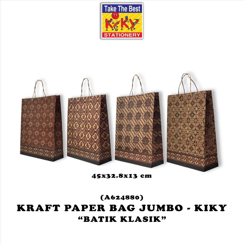 

KIKY Tas Tali Kraft Jumbo (Uk. 45 x 32.8 x 13 cm) - 1 Pcs