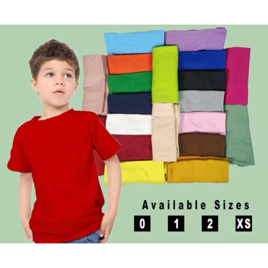 KAOS POLOS MERAH ANAK / KAOS POLOS ANAK/ KAOS POLOS ANAK MURAH/ KAOS POLOS ANAK COMBED 30S