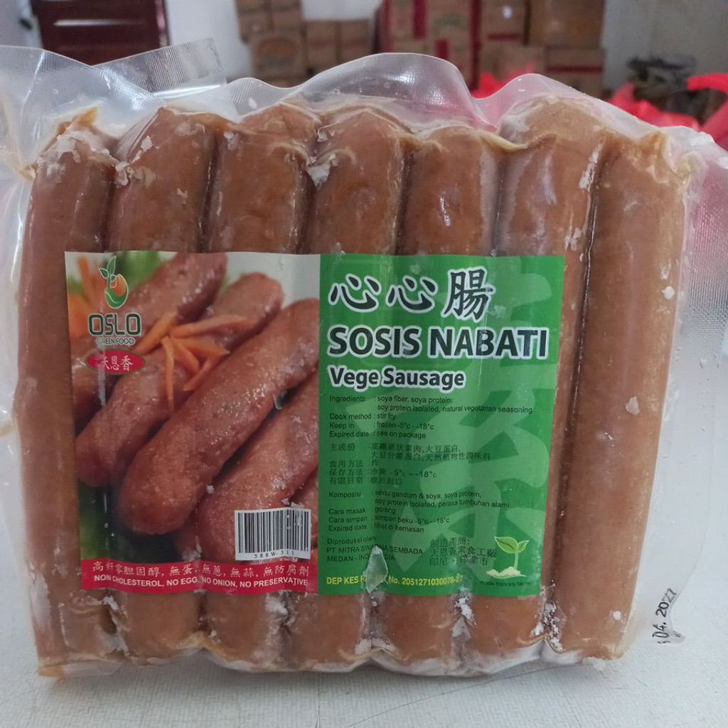 

[FROZEN][INSTANT ONLY]MSS/OSLO Sosis Vegan Vegetarian