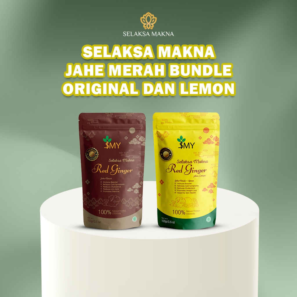 

Selaksa Makna Jahe Merah Paket Original Dan Lemon