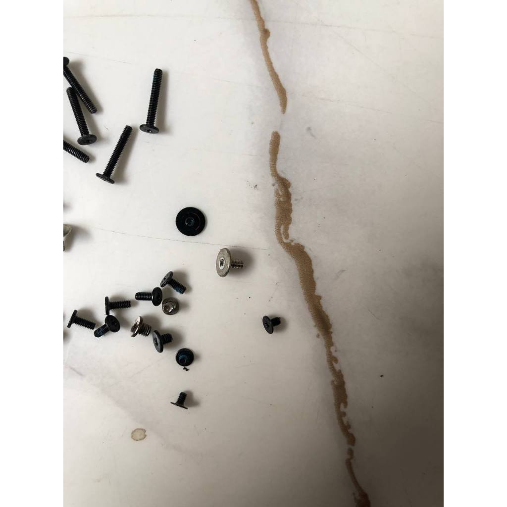 Baut laptop Asus X441B Baut panjang dan pendek Original Copotan 35 Biji