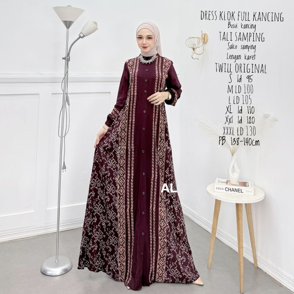 GAMIS TWILL ORI ALENA BATIK STORE PEKALONGAN