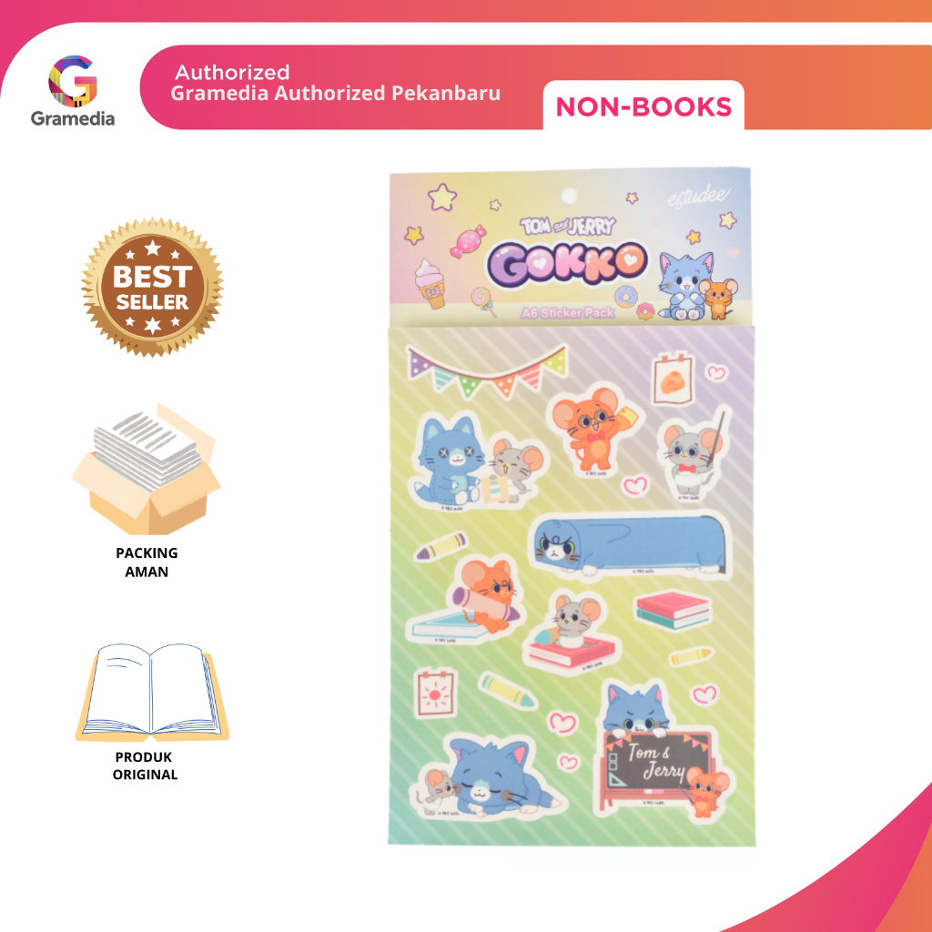 

Gramedia Pekanbaru -ESTUDEE A6 STICKER CLASSROOM GOKKO