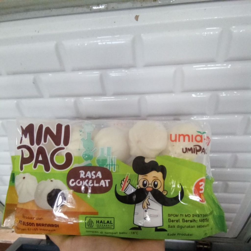 

Umiami minipao rasa Coklat