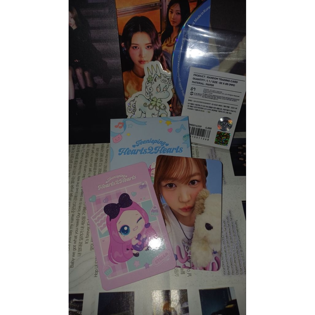 Pc Yeon H2H Teenieping Trading Card set Pc Character Stella